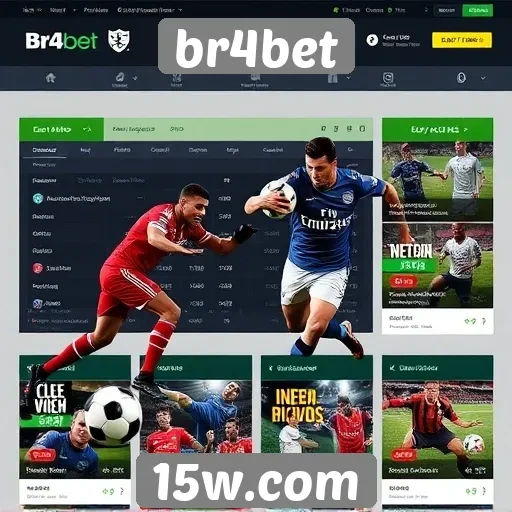 Apostas esportivas no br4bet atraem novos usuários